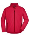 Heren Softshell Jas Daiber JN1020 Rood
